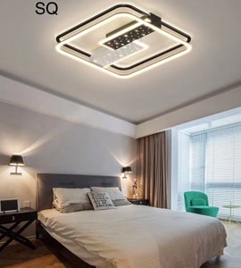 single ceiling light
